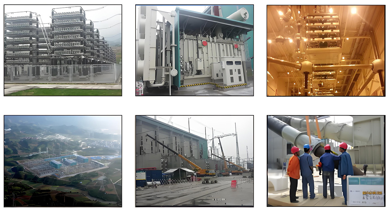 Zhejiang Jinhua ± 800KV converter station electrical installation project