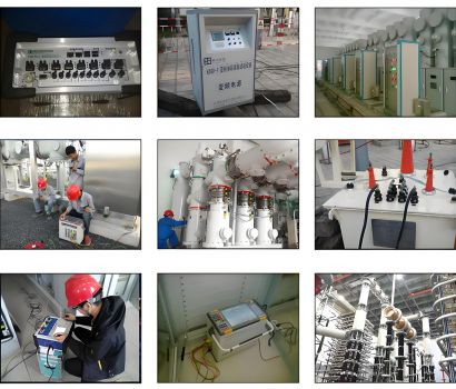 Relay protection and high-voltage test site